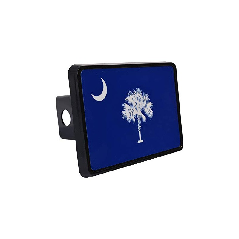 Rogue River Tactical South Carolina State Flag Trailer Hitch Cover