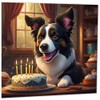 Border Collie Happy Birthday Card - With Envelope 145mm x
