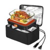 IXIIE Protable Oven Food Warmer 100W, 12V/24V/110V Electric Lunch Box