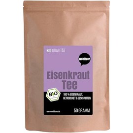 Wohltuer Organic Verbena Tea from Certified Wild Collection - Verbena Officinalis - Finely Aromatic, Natural, Handpicked