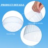 DOITOOL 10Pcs Baseball Cap Inner Support Stands Clear Plastic Hat