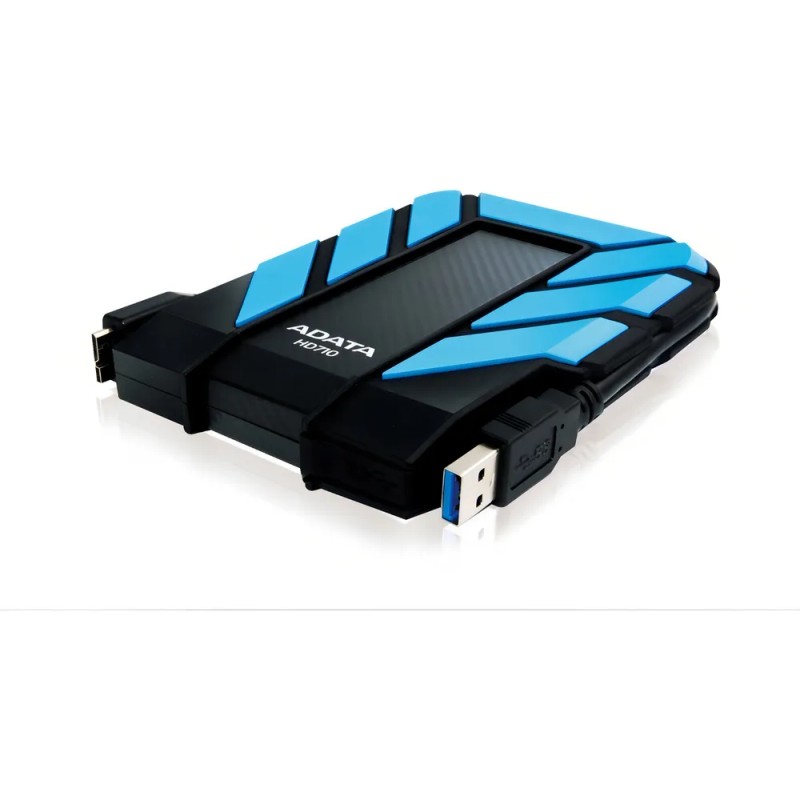 Disco duro externo 2TB adata azul portable para Mac y