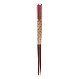 Ishida 12772 Tricot Dishwasher Safe Chopsticks 8.3 inches (21 cm), Red