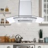 Tieasy Range Hood 30 Inch Wall Mount Kitchen Range Hood
