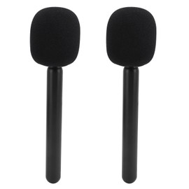 2 Pieces Microphone Stand for DJI Mic 1/2, for Hollyland Lark M1 / ​​C1 / 150, for Synco G1, for Movo, Wireless Microphone Stand, Holder, Microphone Flag