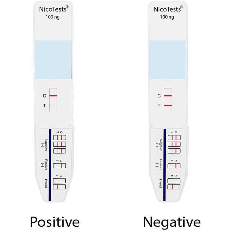 NicoTests Super-Sensitive 100 ng test -Be Sure - 5-Pack