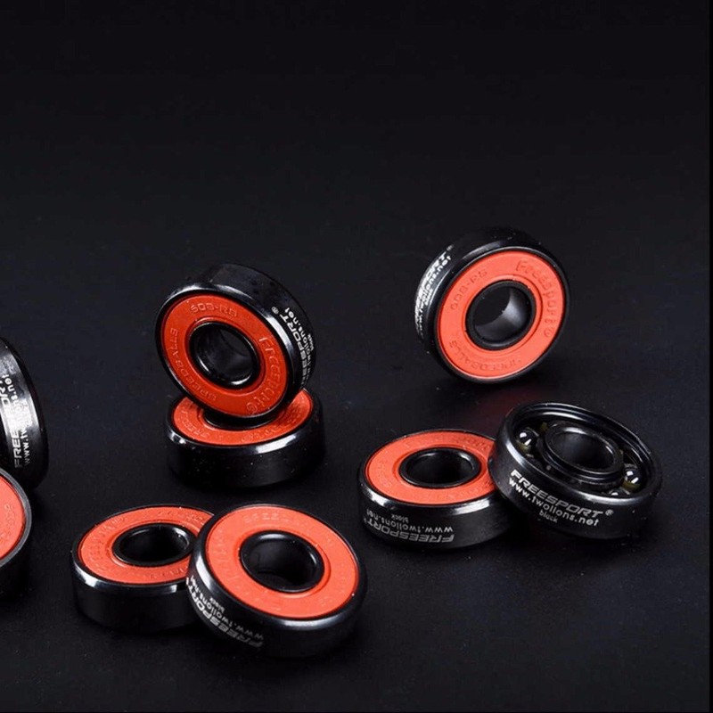 FreeSport High Speed 608RS Hybrid Ceramic Bearings (Pack of 8)