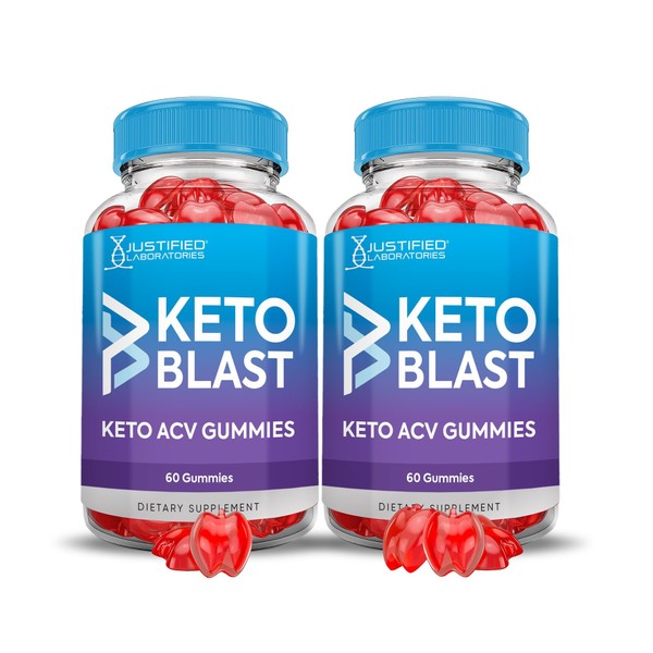 (2 Pack) Apple Cider Vinegar Gummies 1000MG Keto Blast Keto