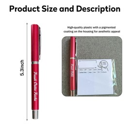 DOETYD 1 Fresh Outta Funny Pad + 1 Funny Pen Funny Sticky Notes Set Desk Accessory Office Supplies Suitable as a Gift for Friends, Bosses and Colleagues