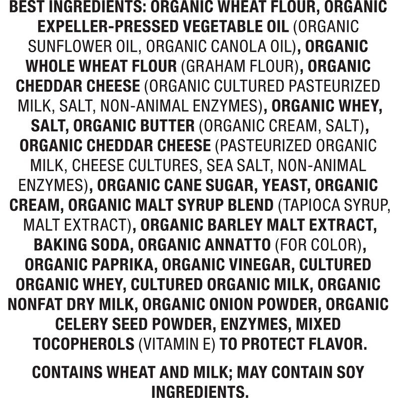 Annie's Homegrown Organic Cheddar Snack Mix, Bunnies Cheddar, 9 Oz