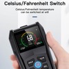 Pinless Moisture Meter LCD Digital Display 4 in 1 Dampness