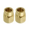 1/4" BSP to 1/2" BSP Female Thread Brass Reducer Connector