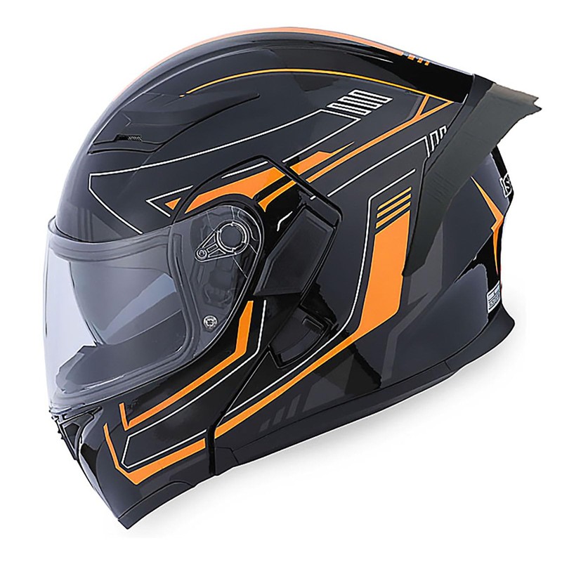 1Storm Motorcycle Modular Full Face Helmet Flip up Dual Visor