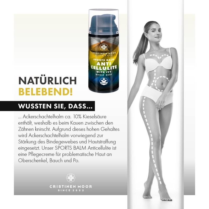 Sports Balm - Anti Cellulite 100 ml, Body Care for