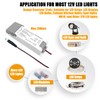 PLUSPOE 20 Watt Dimmable Driver for LED Light Strips,110V AC