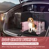 Hombys Dog Crate Bumper with Ties - Soft Crate Accessory