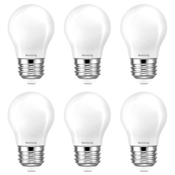 Maelsrlg 15-25 Watt Equivalent LED Light Bulbs, Dimmable, Soft White