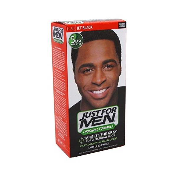 Just For Men Shampoo In #H-60 Haircolor Jet Black (6
