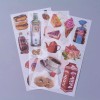 American Online Products Scrapbook Food Drink look labels stickers 3