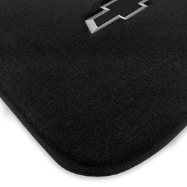 Lloyd Mats Custom-Fit Carpeted Floor Mats Premium Luxury Car Floor Liners for Chevy Equinox 2018-ON (Charcoal, Cargo - Bowtie)