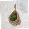 CHILDWEET 3pcs Bohemian Wall Teardrop Baskets Stylish Fruit Vegetable Storage