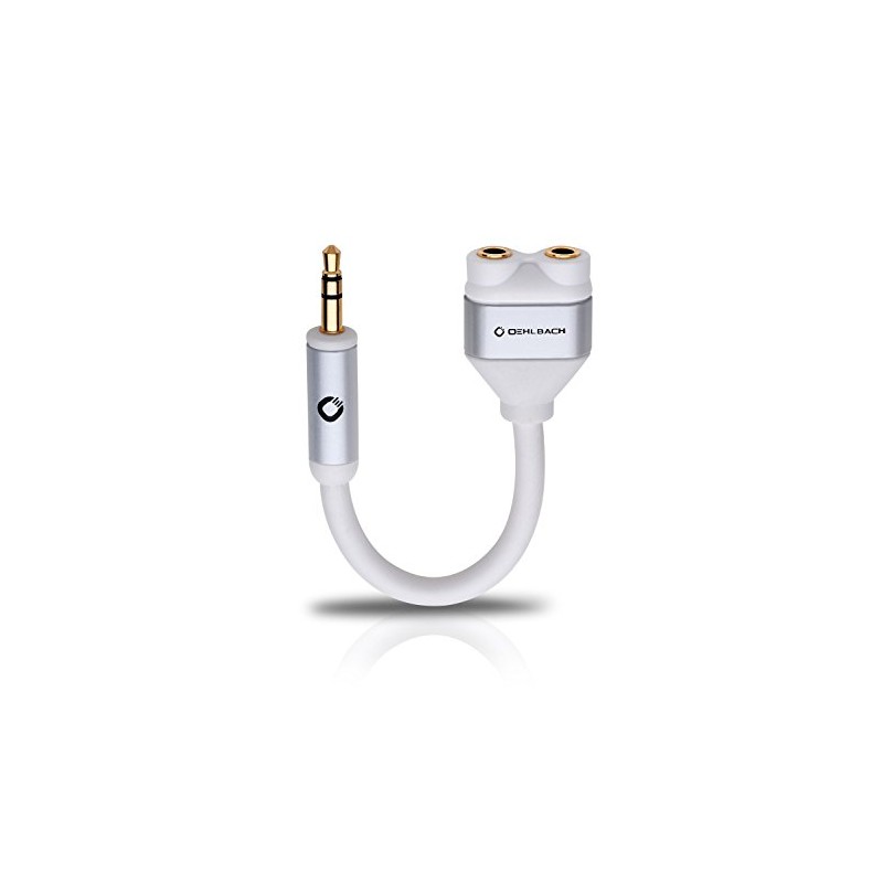 Oehlbach i-Connect Jack Adapter Black