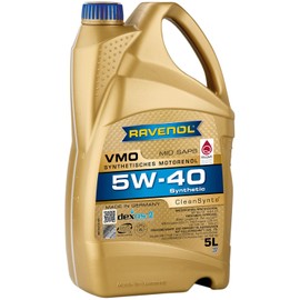 RAVENOL J1A1514 VMO 5W-40 Synthetic Motor Oil (5 Liter)