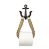 ROXLLGJC Nautical Rope Toilet Paper Holder Coastal Towel Holder with