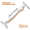 Ymapinc 2Pcs Oven Rack Puller Wood Oven Rack Push Pull