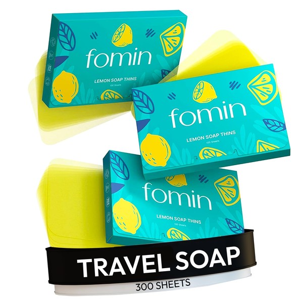FOMIN FOMIN - Antibacterial Paper Soap Sheets for Hand Washing
