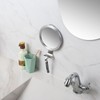 Bathroom Fogless Mirror Shower Shaving Mirror with Suction Cup Wall