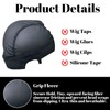 Wigs Grip Cap, Black Lace Wigs Caps to Hold Wig