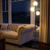 67" Mid Century Floor Lamps for Living Room, 3 Globe
