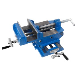 DEFNES 6" Cross Slide Vise Drill Press Metal Milling 2 Way X-Y Heavy Duty Clamp Machine，Multifunction Worktable Milling Working Table Milling Machine