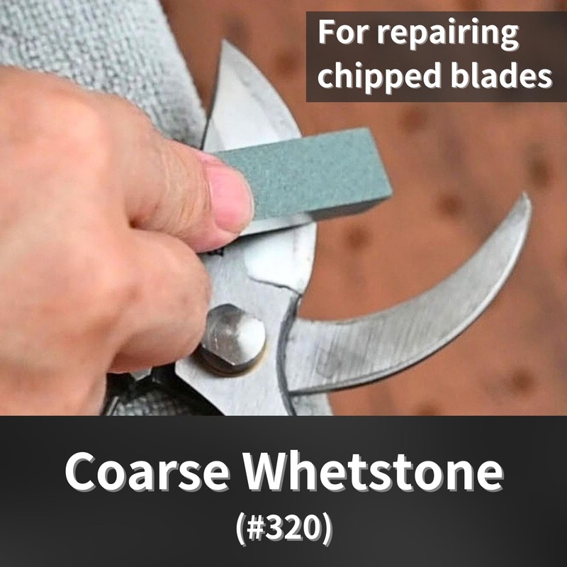 RANSHOU Sharpening Stone Sticks for Pruners and Garden Tools, Whetstone