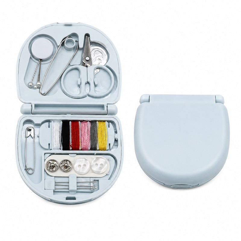 Mini Travel Sewing Kit for Quick Repairs – 2-Pack Portable