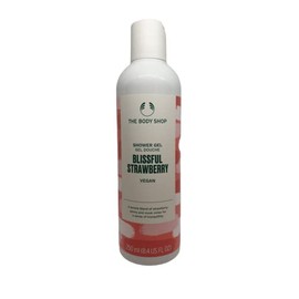 The Body Shop Shower gel, Blissful Strawberry: A Blend of Strawberry, Peony and Musk Notes for Sense of Calmness 250 ml