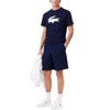 Lacoste Men's Sportsuit Ultra-Dry Regular Fit Tennis Shorts, Navy Blue,