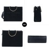 Chinllo Tote Bag for Women Quilted Chains Satchel Purse and