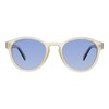 Life is Good Polarized Round Sunglasses, Ivory, 50 mm