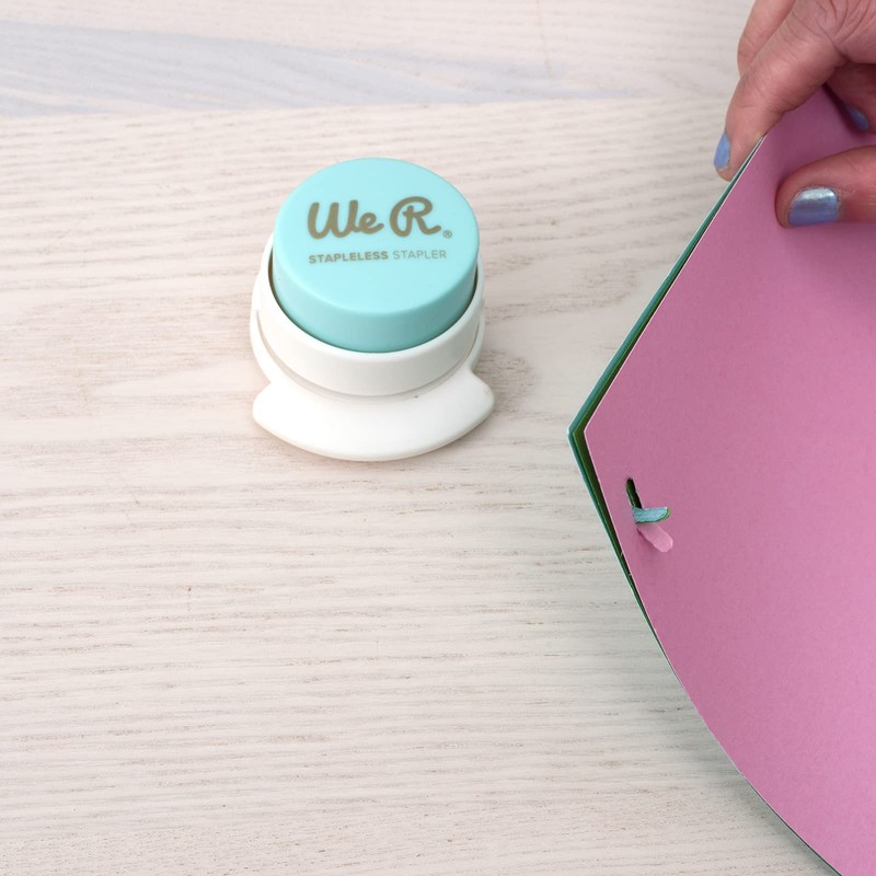 We R Memory Keepers Stapleless Stapler Tool, Synthetic Material, Multi-Colour,