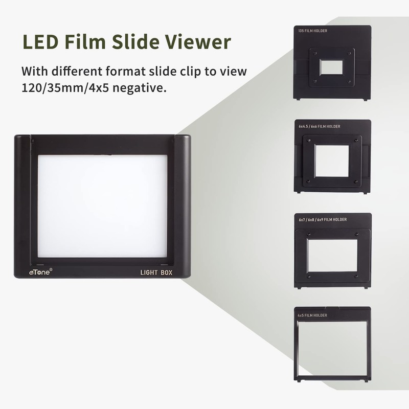 eTone 35mm Film Holder for Slide and Film Viewer, Negative