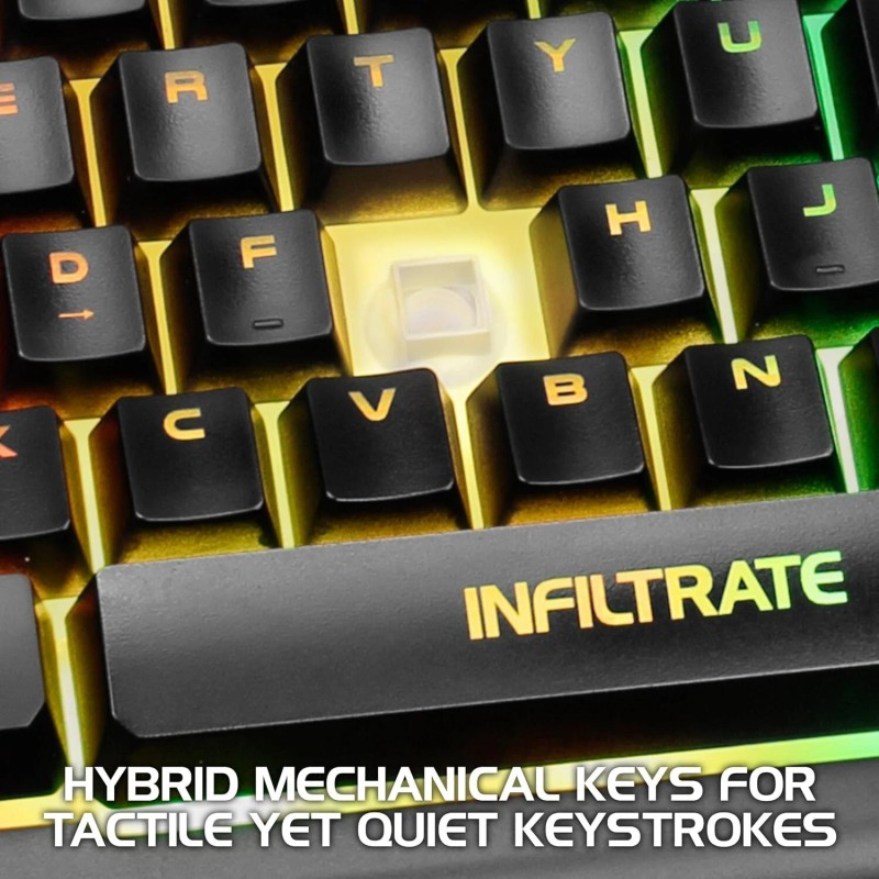 ENHANCE Infiltrate Membrane Gaming Keyboard