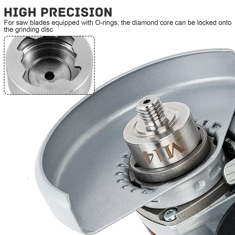 X Lock Adapter Set, Quick Release Nut M14, Stainless Steel