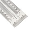 Ultra Accurate Marking T Ruler Stainless Steel Woodworking Scribing T