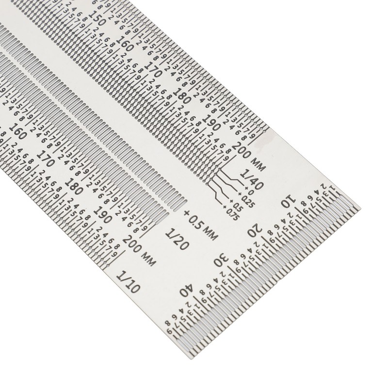 Ultra Accurate Marking T Ruler Stainless Steel Woodworking Scribing T