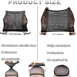 Wig Cap 8 Pcs Women Nude Mesh Weaving Caps Black Fishnet Wigs Caps,Stretchy Hair Net 20 Pcs 2 inch Black Bobby Pin Girls Hair Pins Mesh Weaving Fishnet Wigs Caps Stretchy Net (Multicolor)