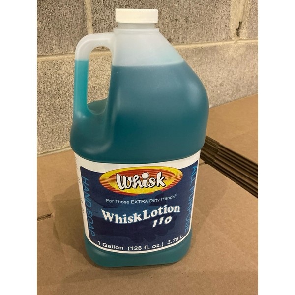 Whisk Lotion 110 Hand Soap, Blue Raspberry Scent, 1 Gallon