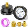 MEANLIN MEASURE 0~60Psi Plastic Frame 1/4" NPT Start and Clean