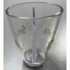RUM CHATA - SHOT-A-CHATA- 2oz Split Clear Plastic Shot Glass